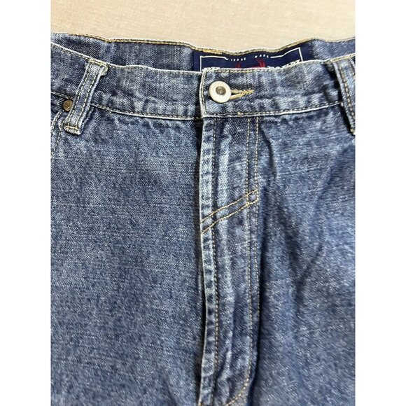 Vintage Y2K Phat Farm Jeans 39x32 Skater Carpenter Cargo Baggy Hammer Loop. - Picture 2 of 11